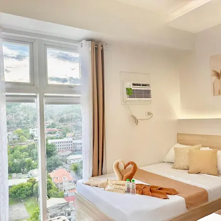 Tranquil Mountain View In Cebu City Studio Unit For 1 To 4 Pax With High Speed Wifi Free Pool And Netflix